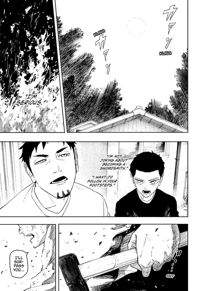 Kagurabachi, Chapter 112