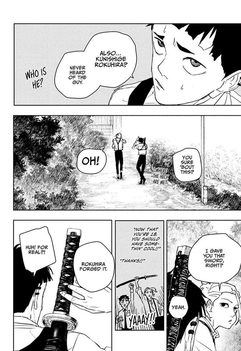Kagurabachi, Chapter 114