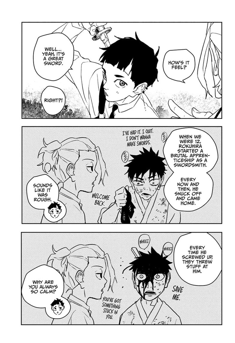 Kagurabachi, Chapter 114