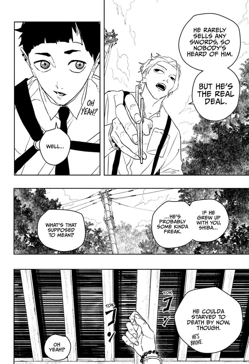 Kagurabachi, Chapter 114