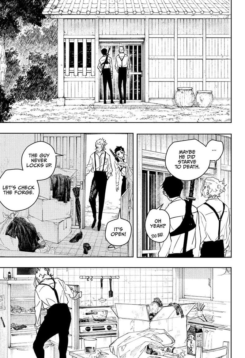 Kagurabachi, Chapter 114
