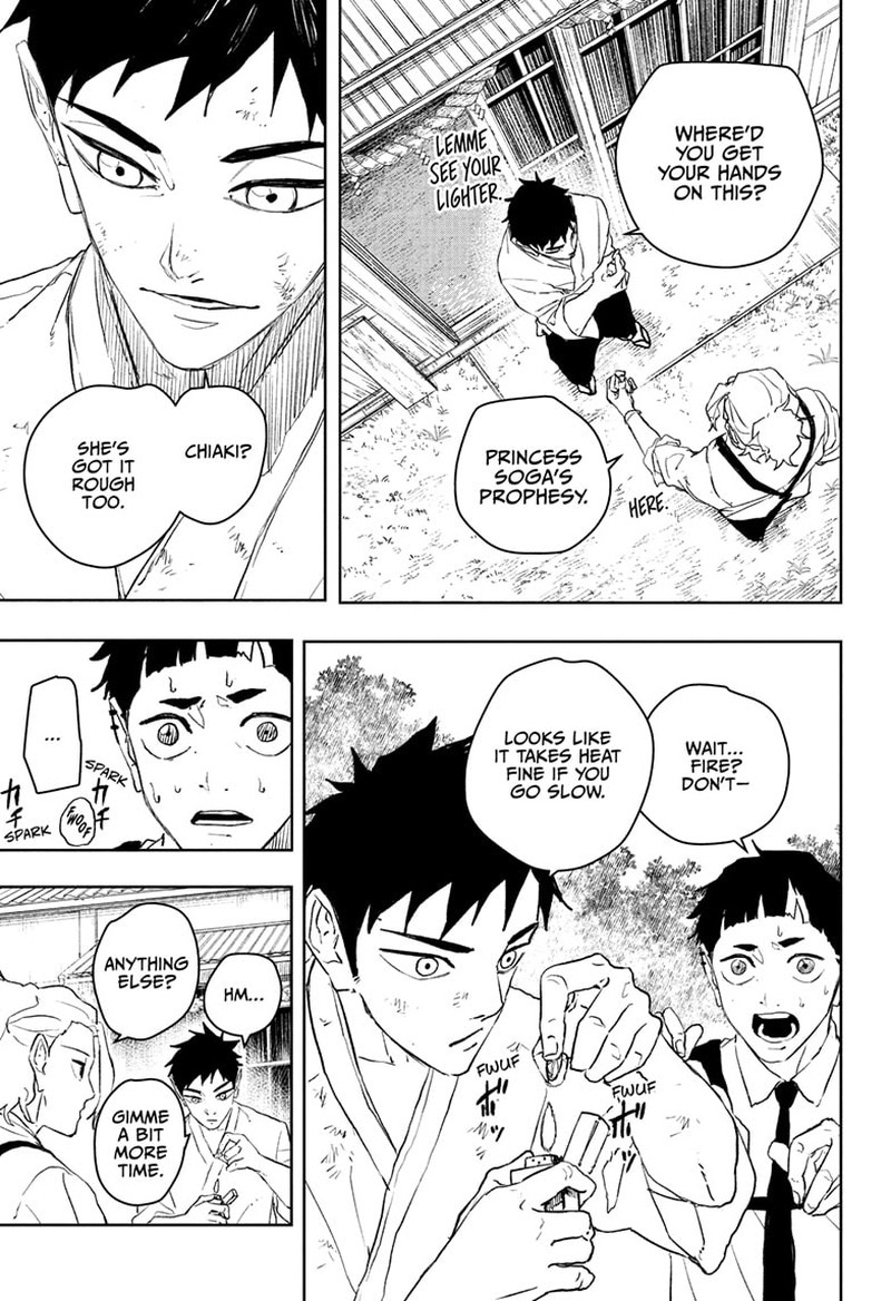 Kagurabachi, Chapter 114