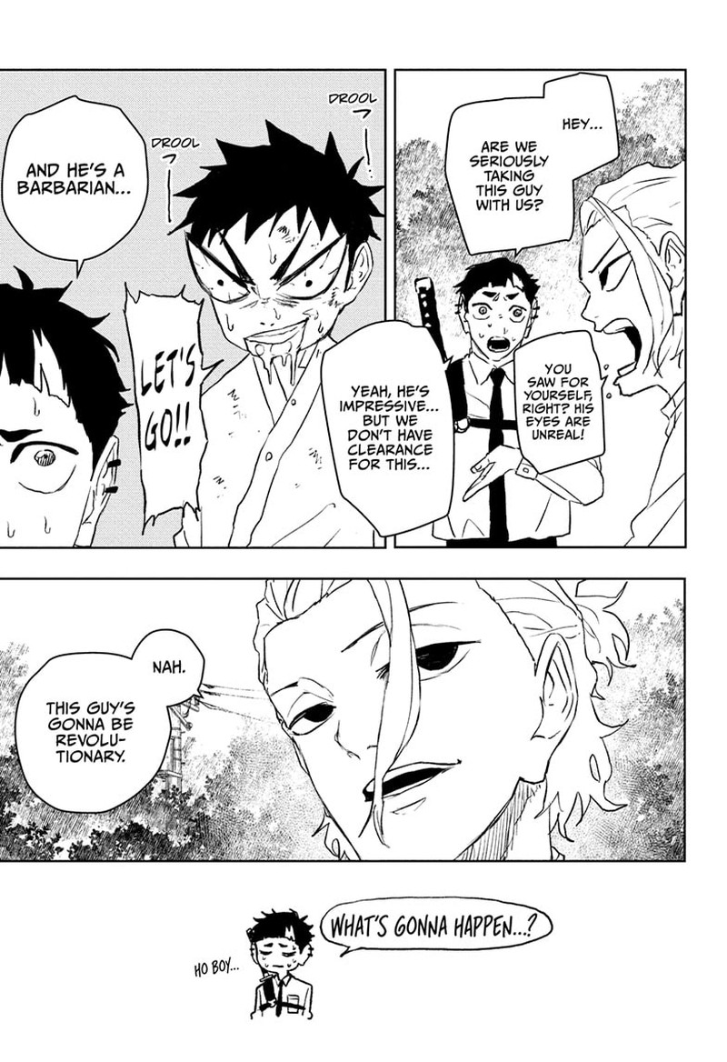 Kagurabachi, Chapter 114