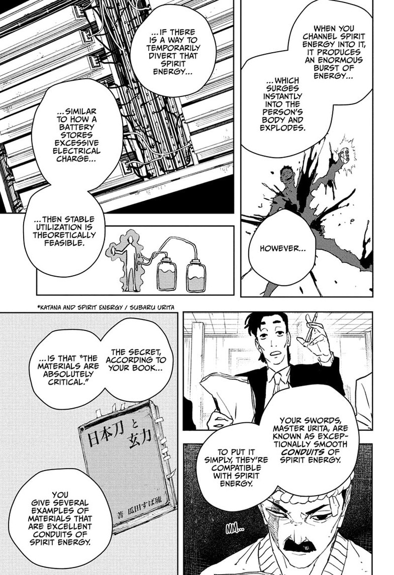 Kagurabachi, Chapter 115