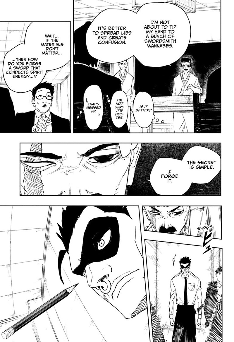 Kagurabachi, Chapter 115