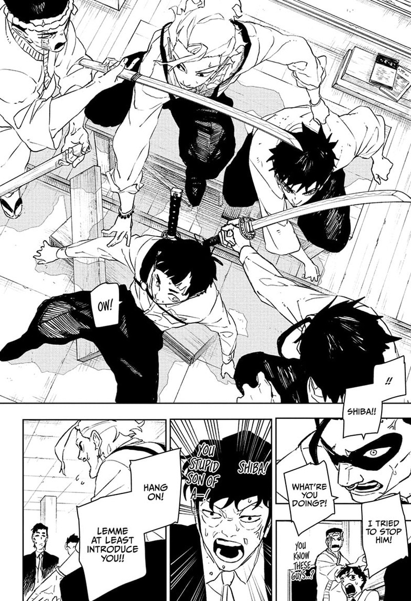 Kagurabachi, Chapter 115