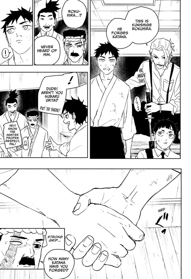 Kagurabachi, Chapter 115