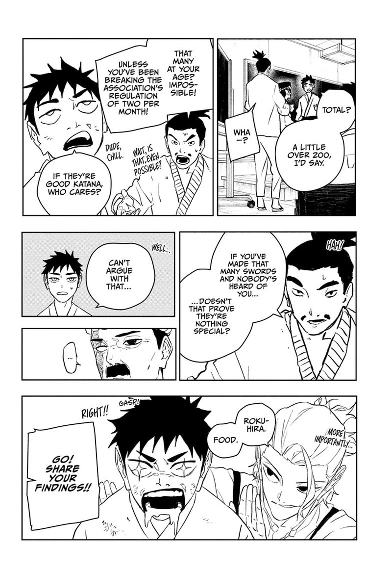 Kagurabachi, Chapter 115