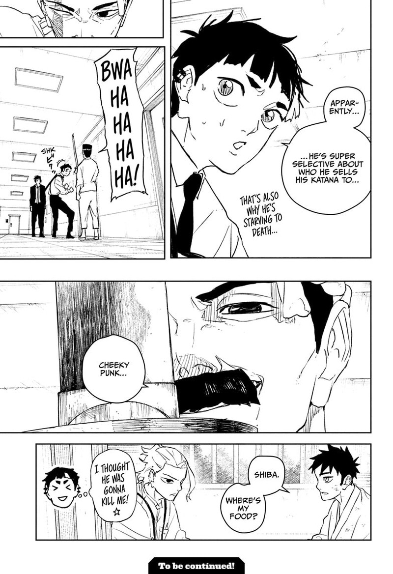 Kagurabachi, Chapter 115