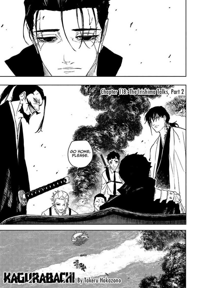 Kagurabachi, Chapter 118