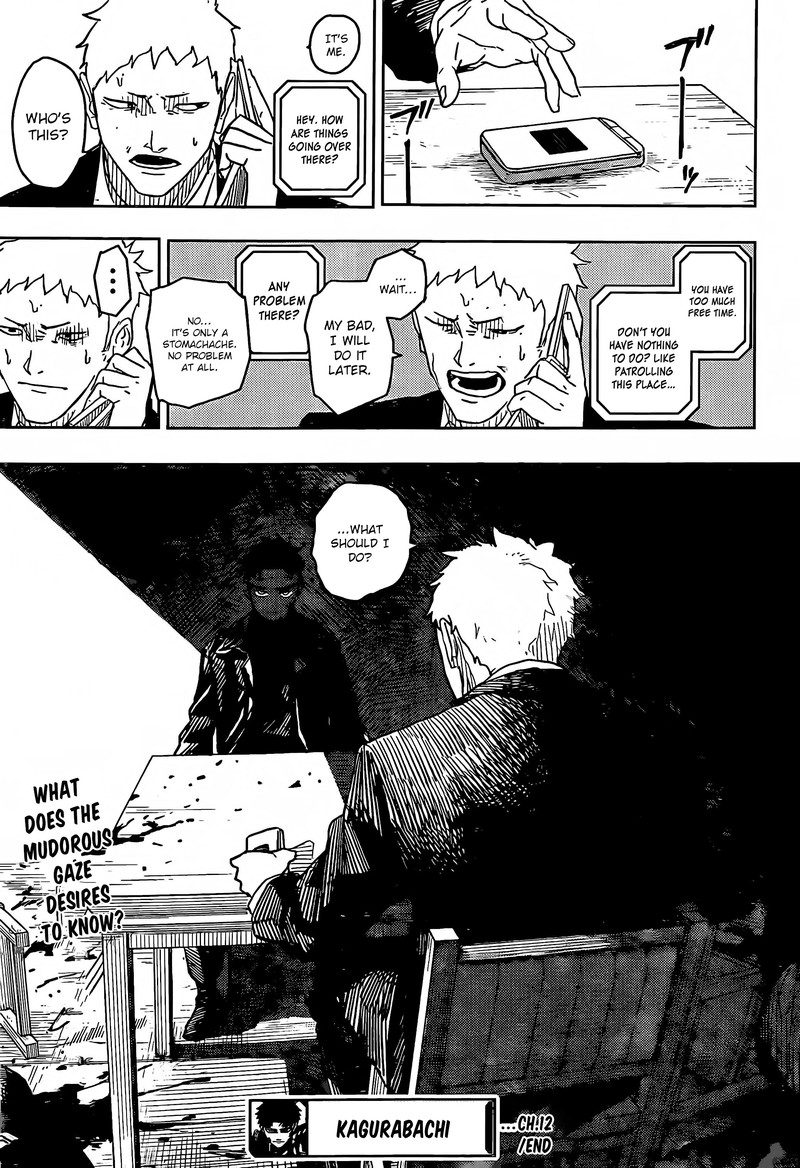 Kagurabachi, Chapter 12