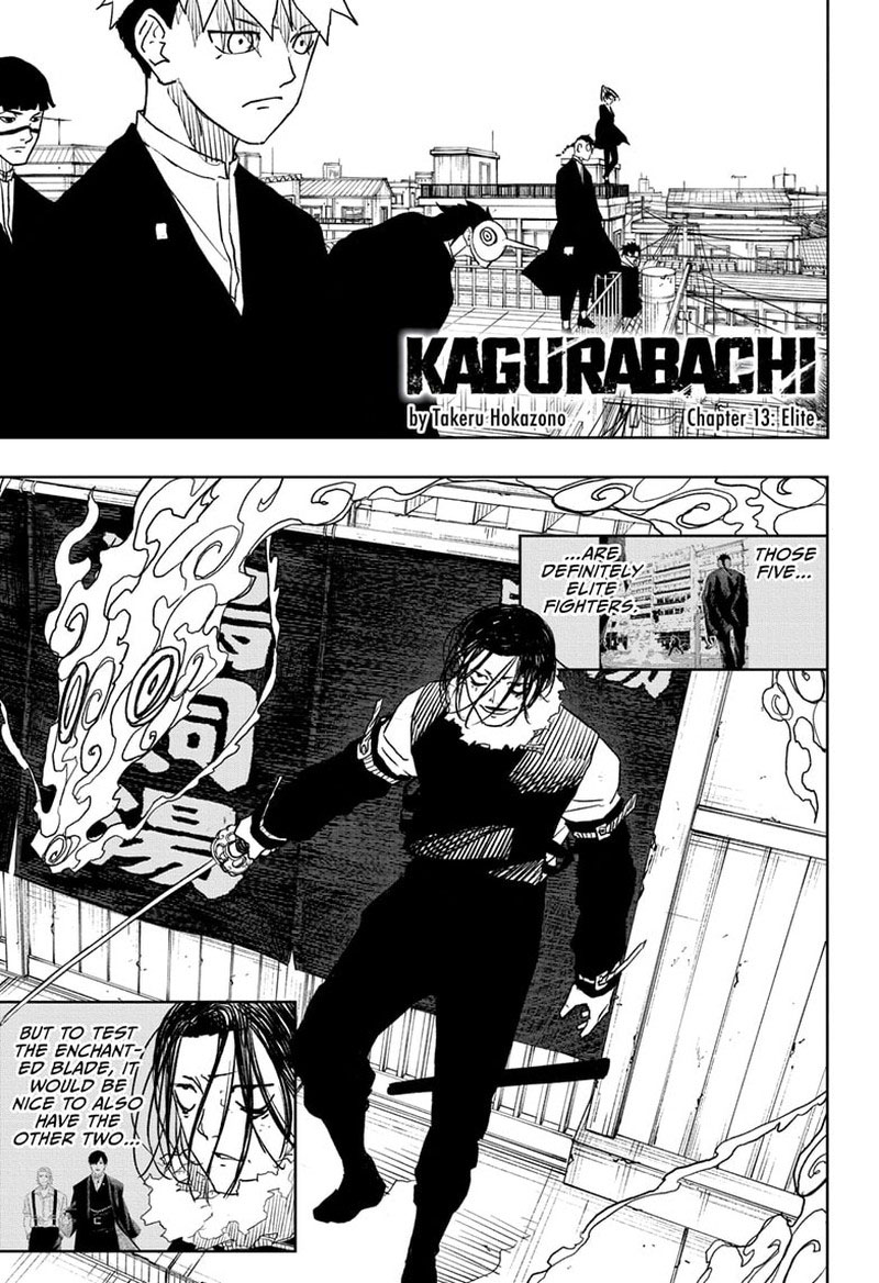 Kagurabachi, Chapter 13