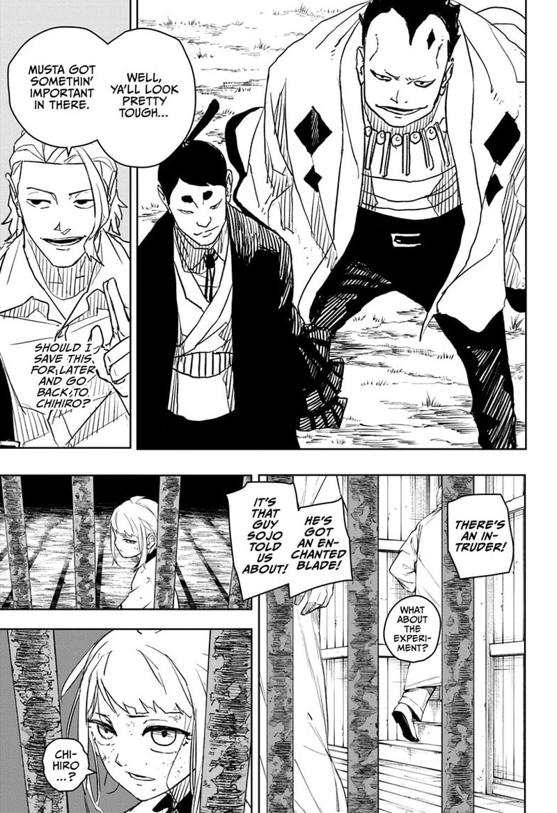 Kagurabachi, Chapter 14