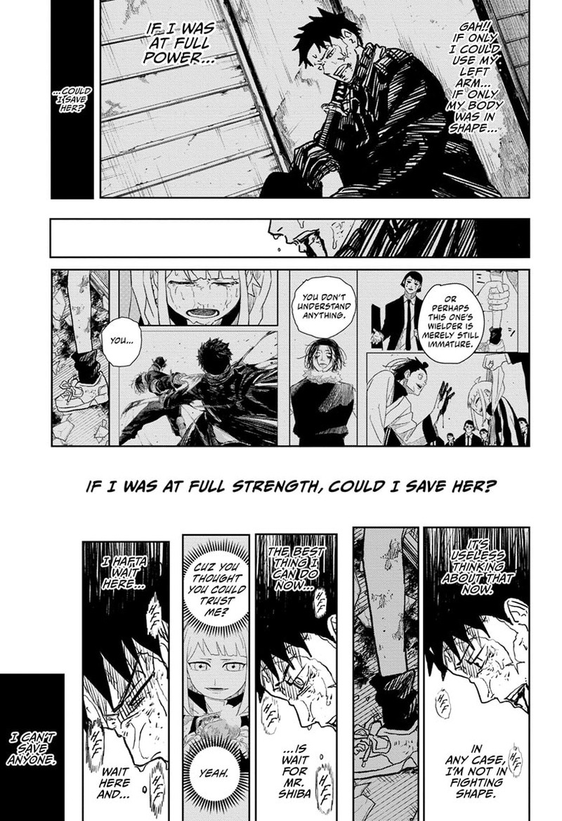 Kagurabachi, Chapter 14