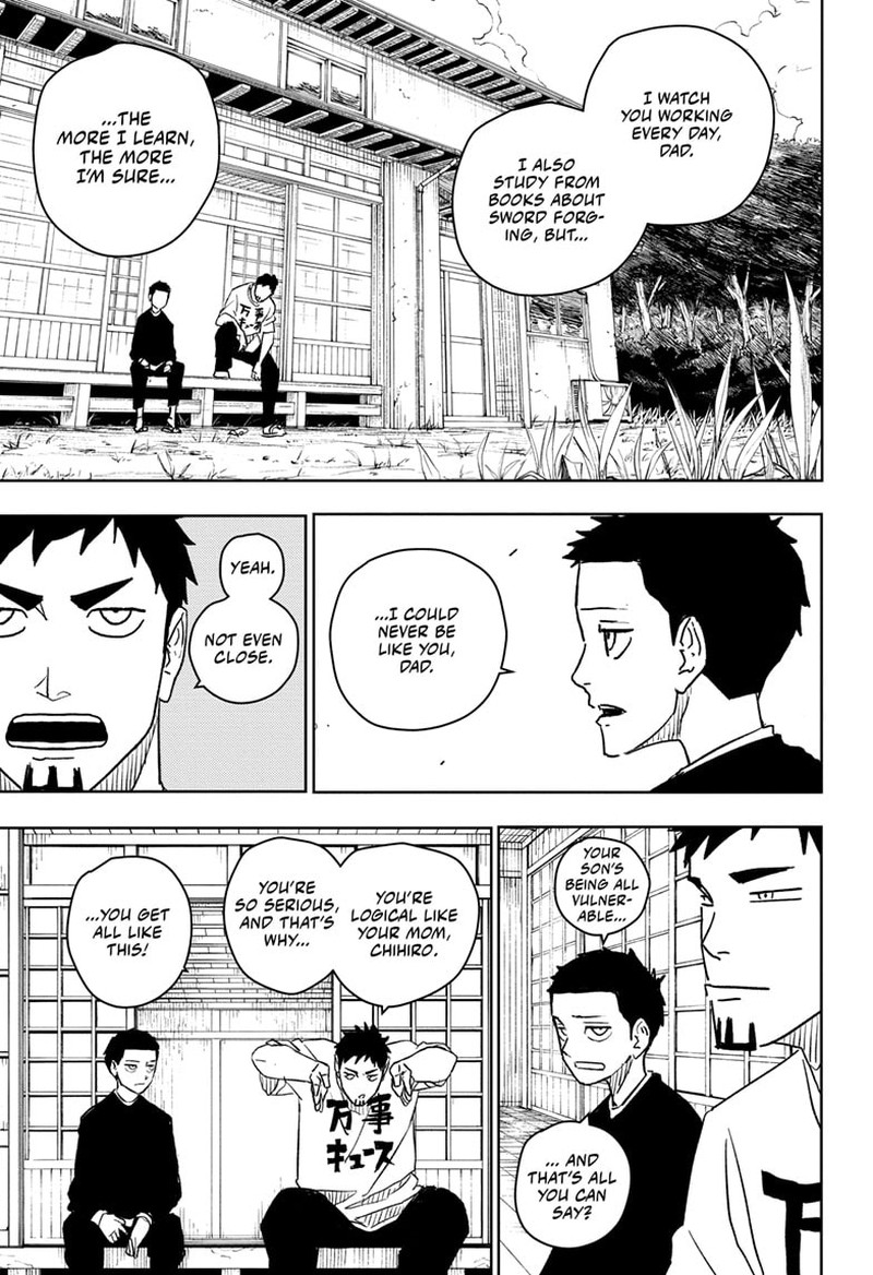 Kagurabachi, Chapter 14
