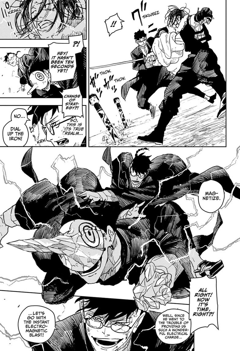 Kagurabachi, Chapter 16