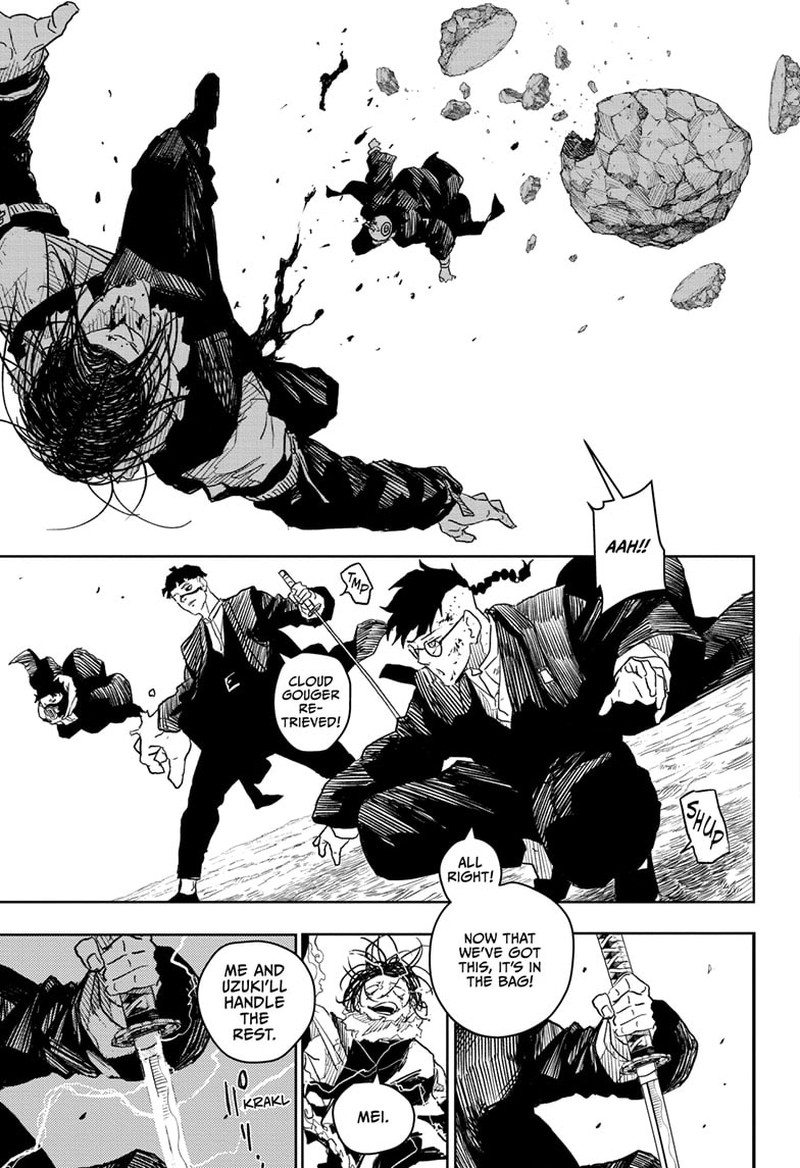 Kagurabachi, Chapter 16