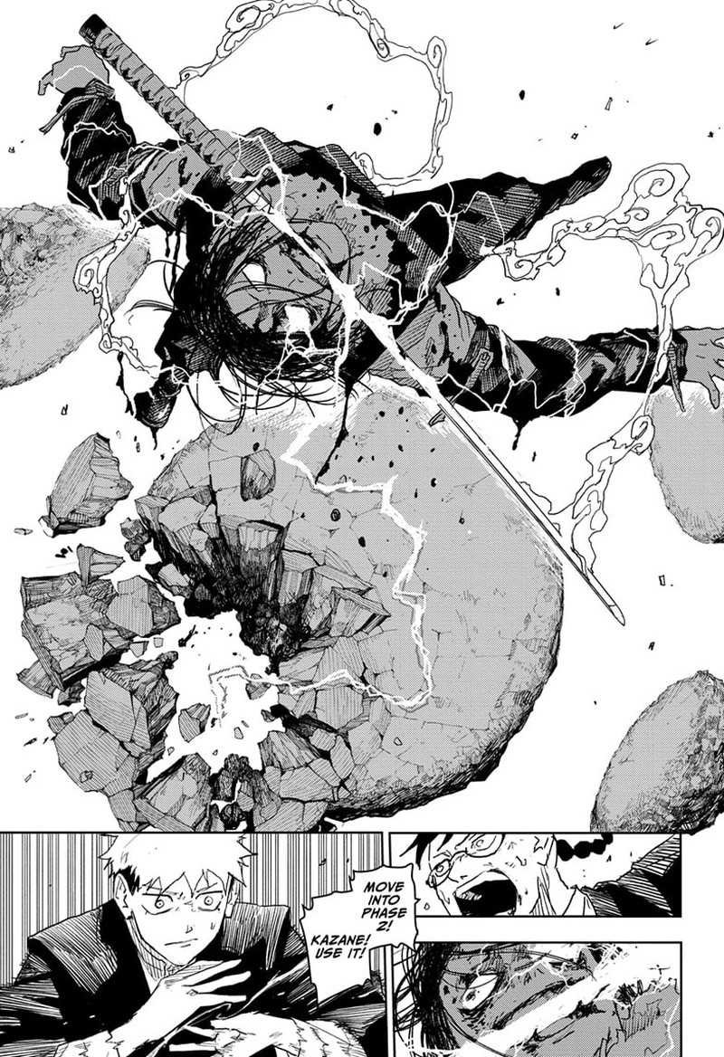 Kagurabachi, Chapter 16