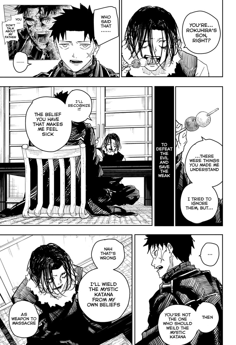 Kagurabachi, Chapter 17