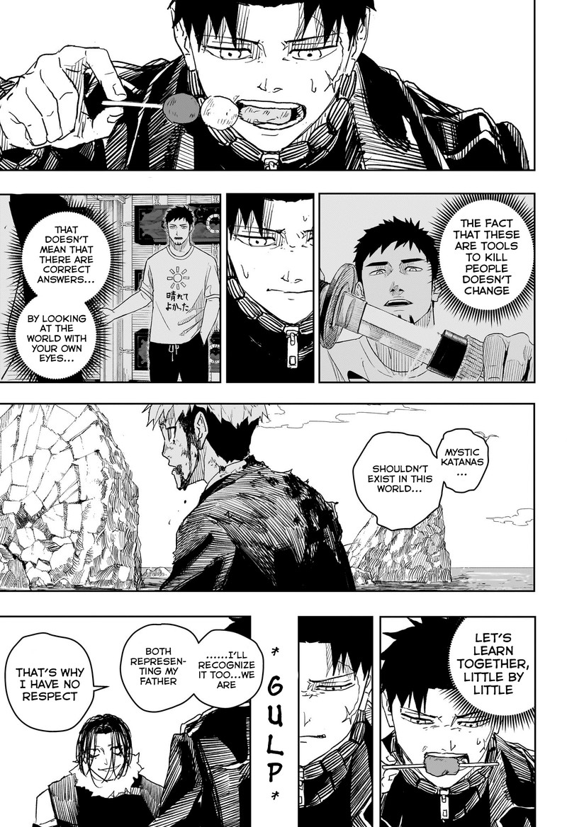 Kagurabachi, Chapter 17