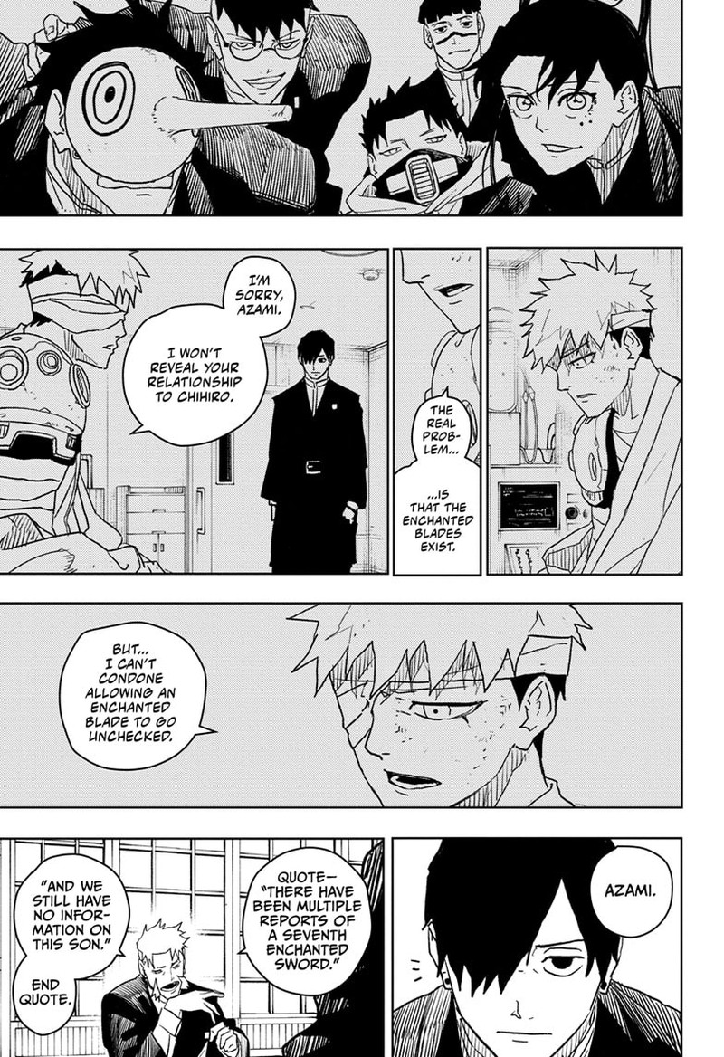 Kagurabachi, Chapter 18