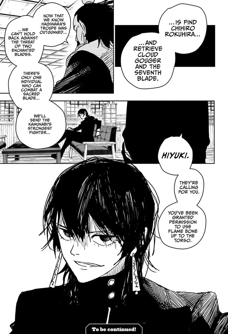 Kagurabachi, Chapter 18