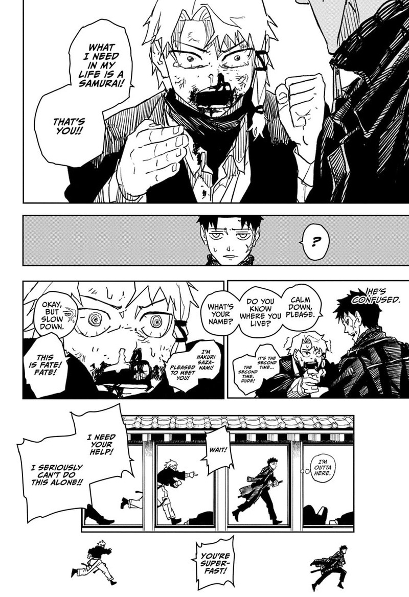 Kagurabachi, Chapter 19