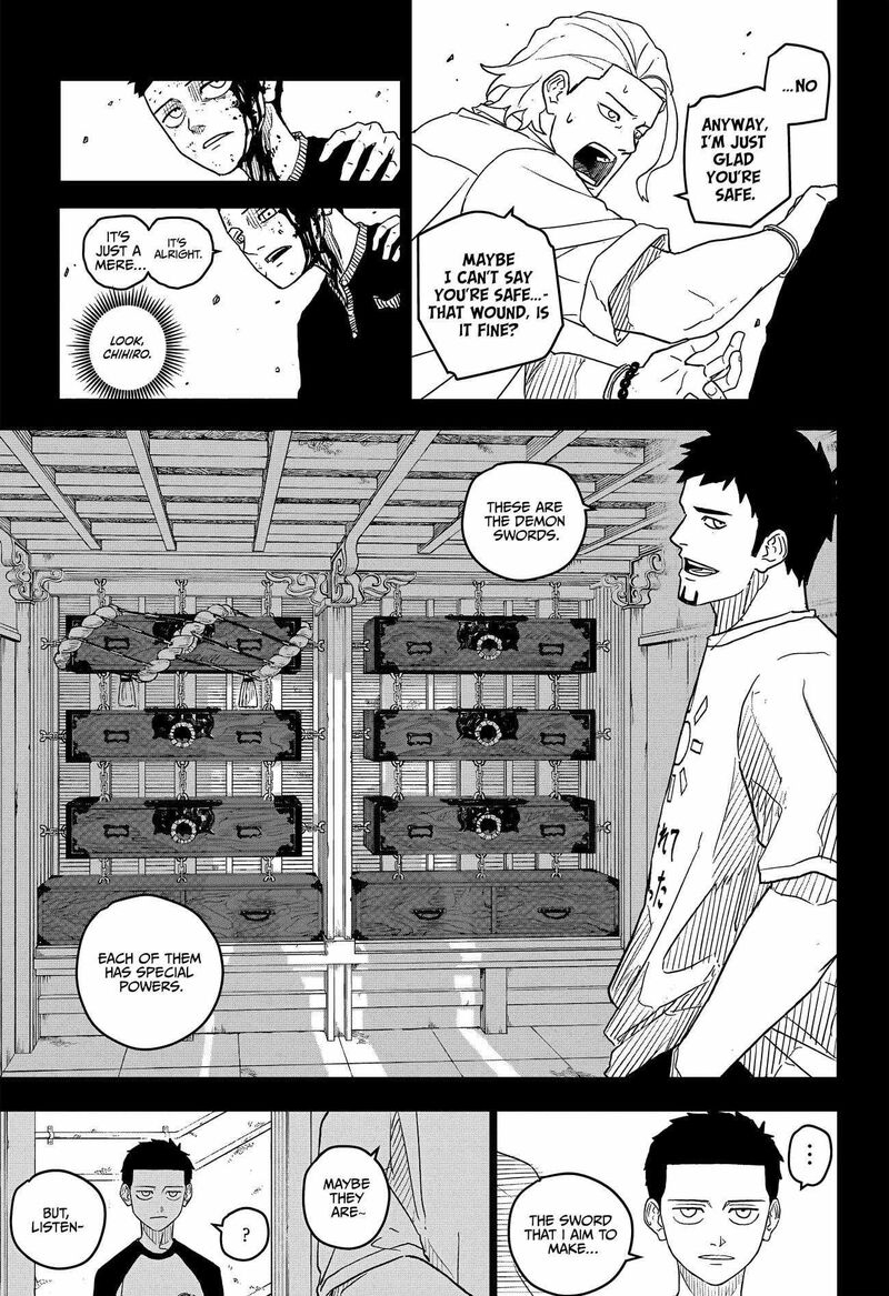 Kagurabachi, Chapter 2