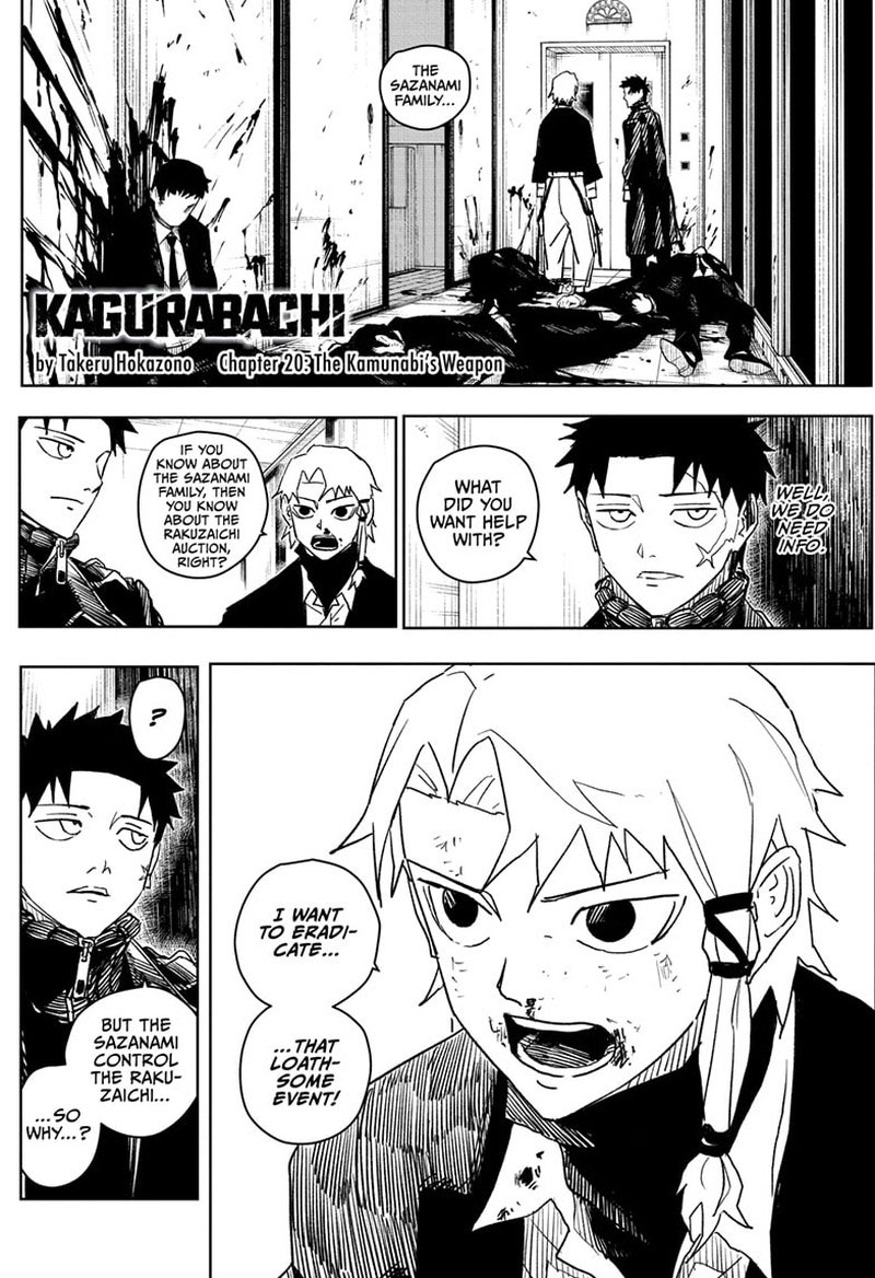 Kagurabachi, Chapter 20