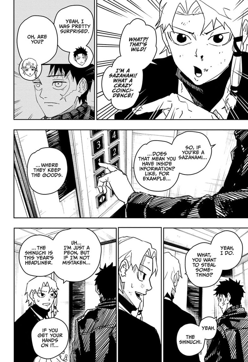 Kagurabachi, Chapter 20
