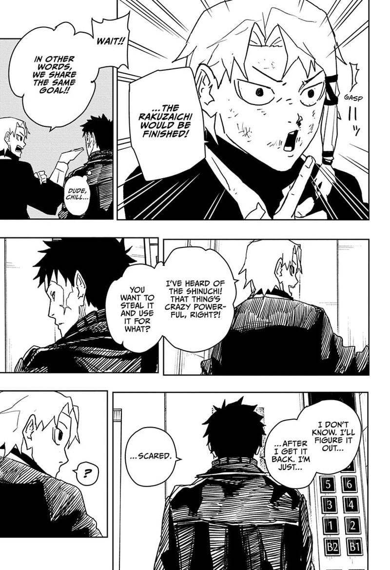 Kagurabachi, Chapter 20