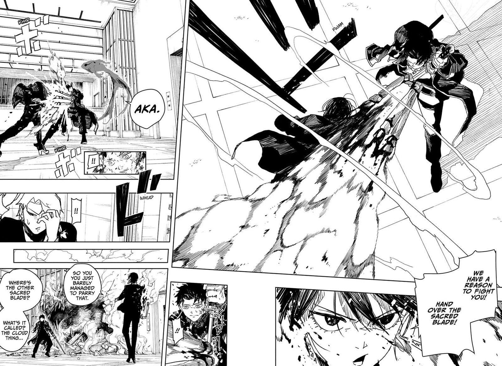 Kagurabachi, Chapter 20