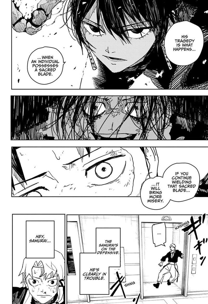 Kagurabachi, Chapter 20