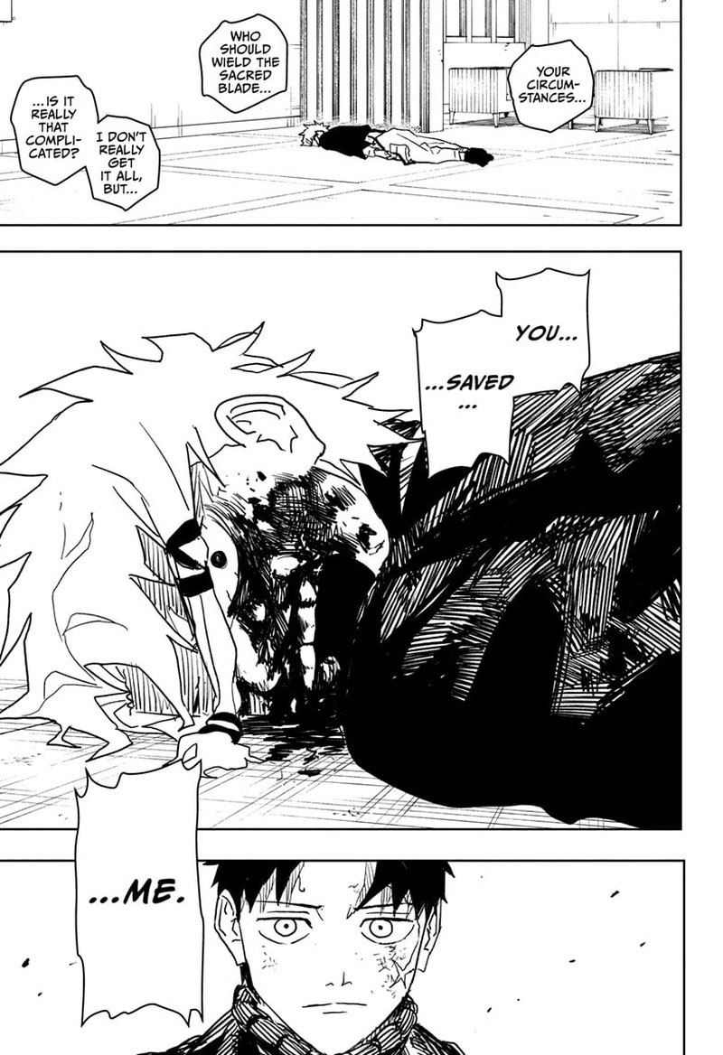 Kagurabachi, Chapter 20