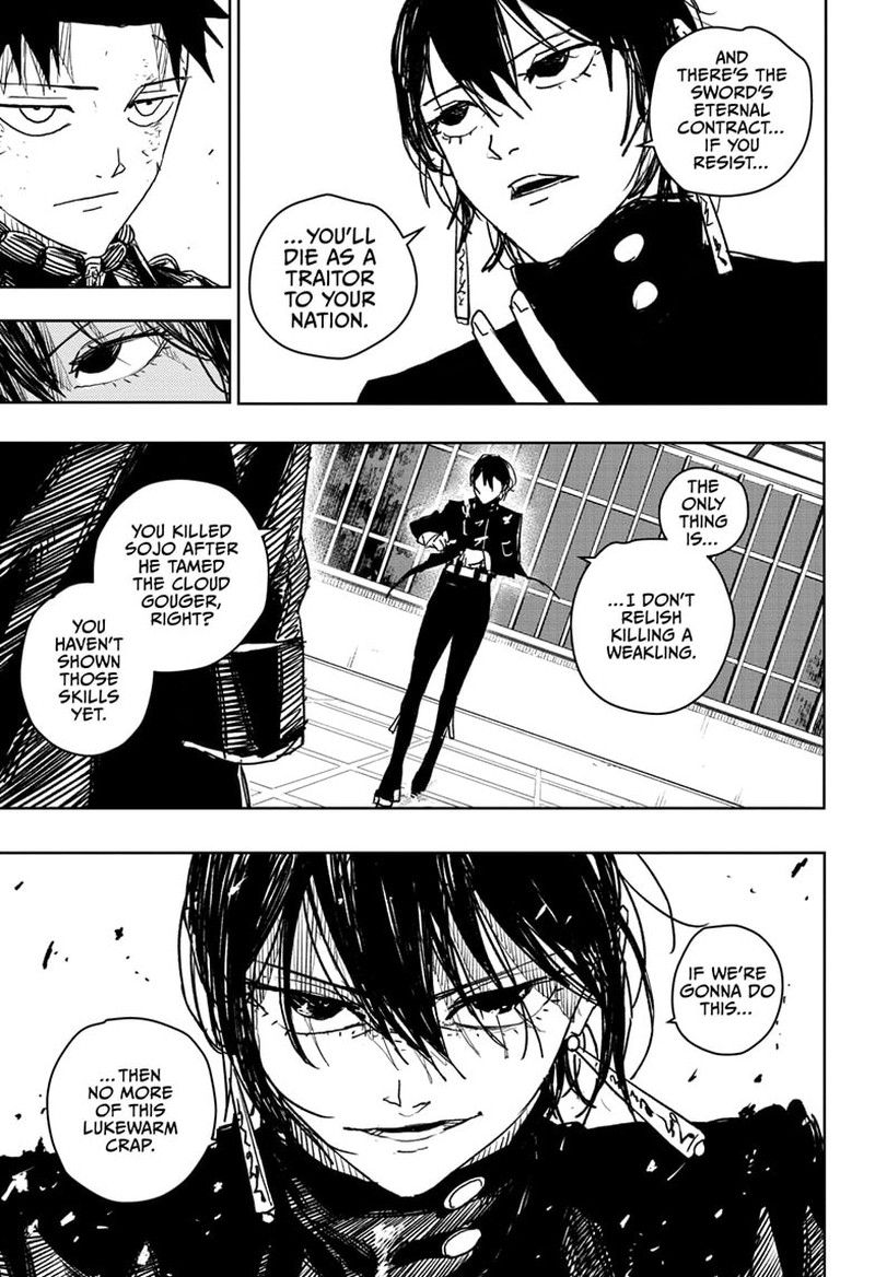 Kagurabachi, Chapter 21