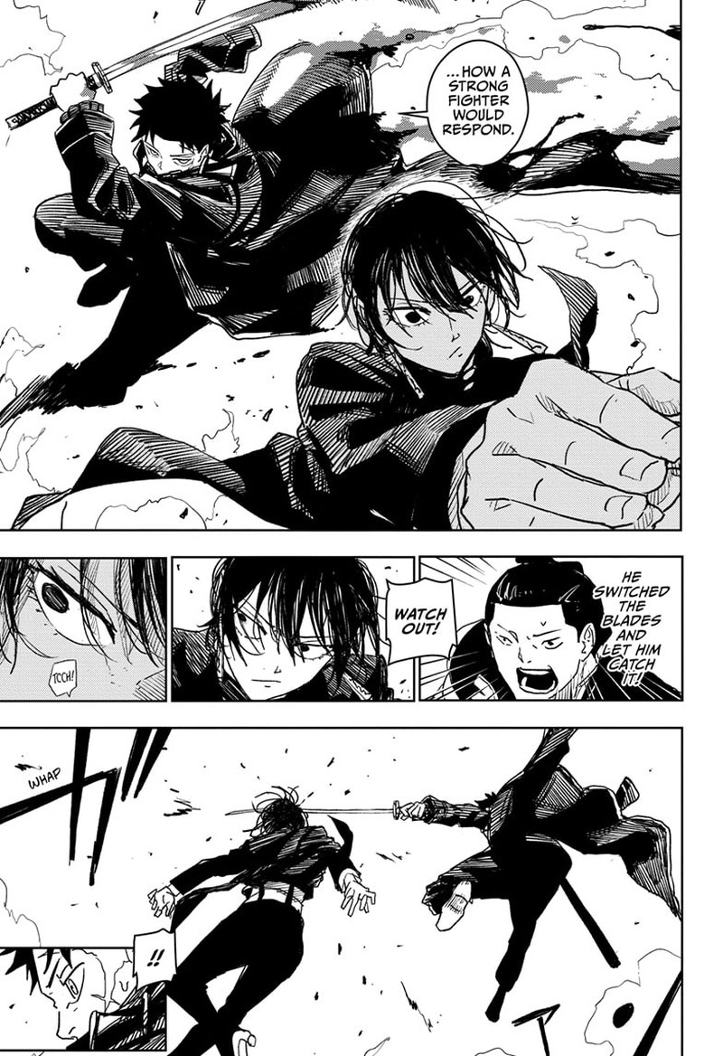 Kagurabachi, Chapter 21