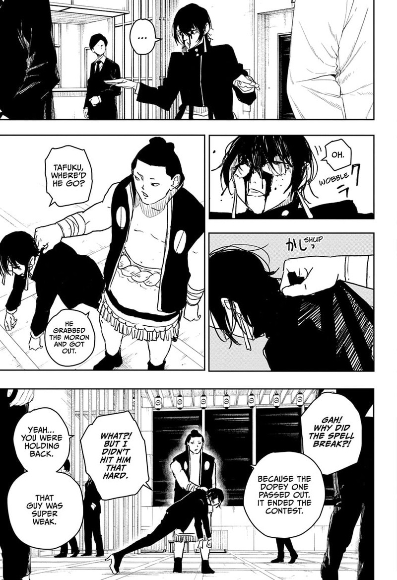Kagurabachi, Chapter 21