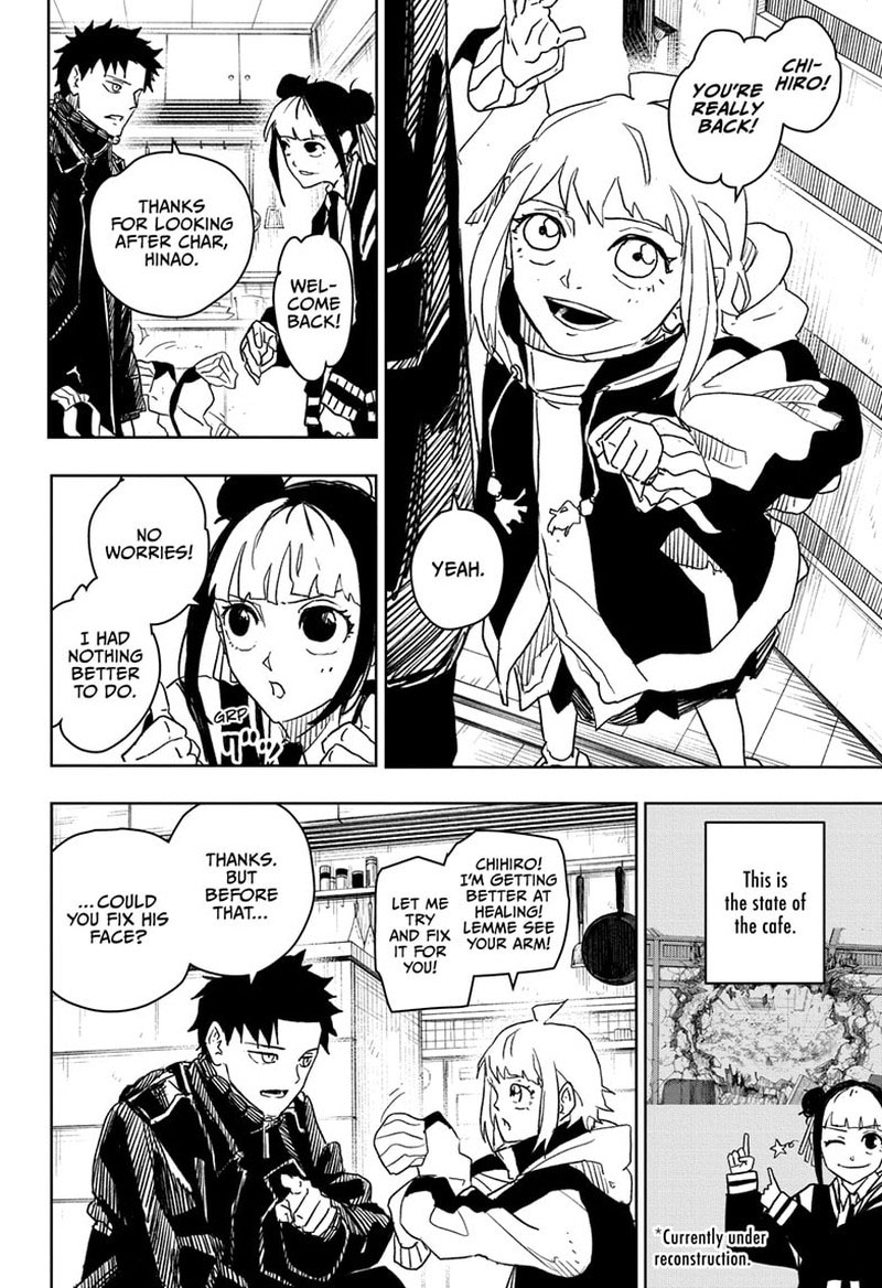 Kagurabachi, Chapter 22
