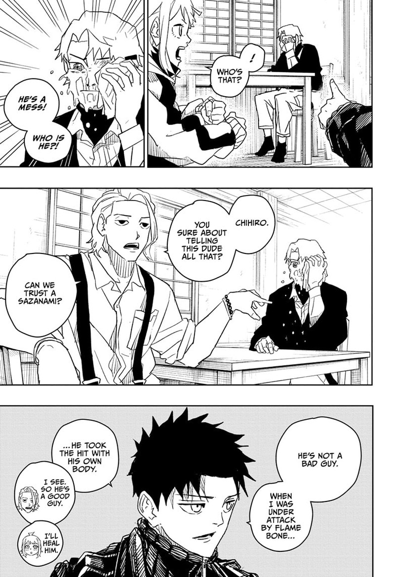 Kagurabachi, Chapter 22