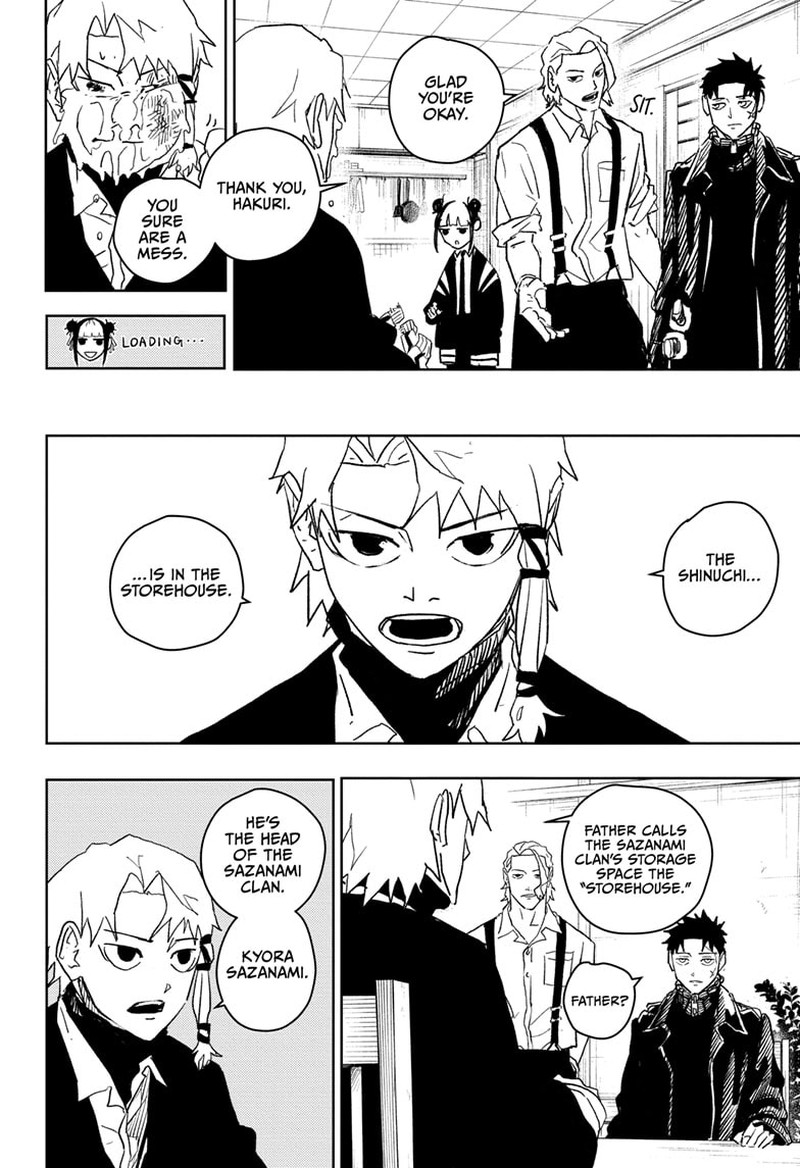 Kagurabachi, Chapter 22