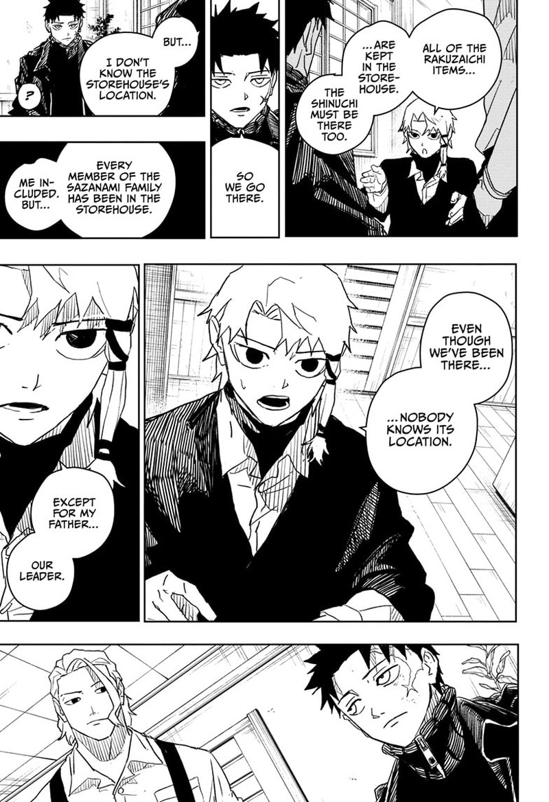 Kagurabachi, Chapter 22