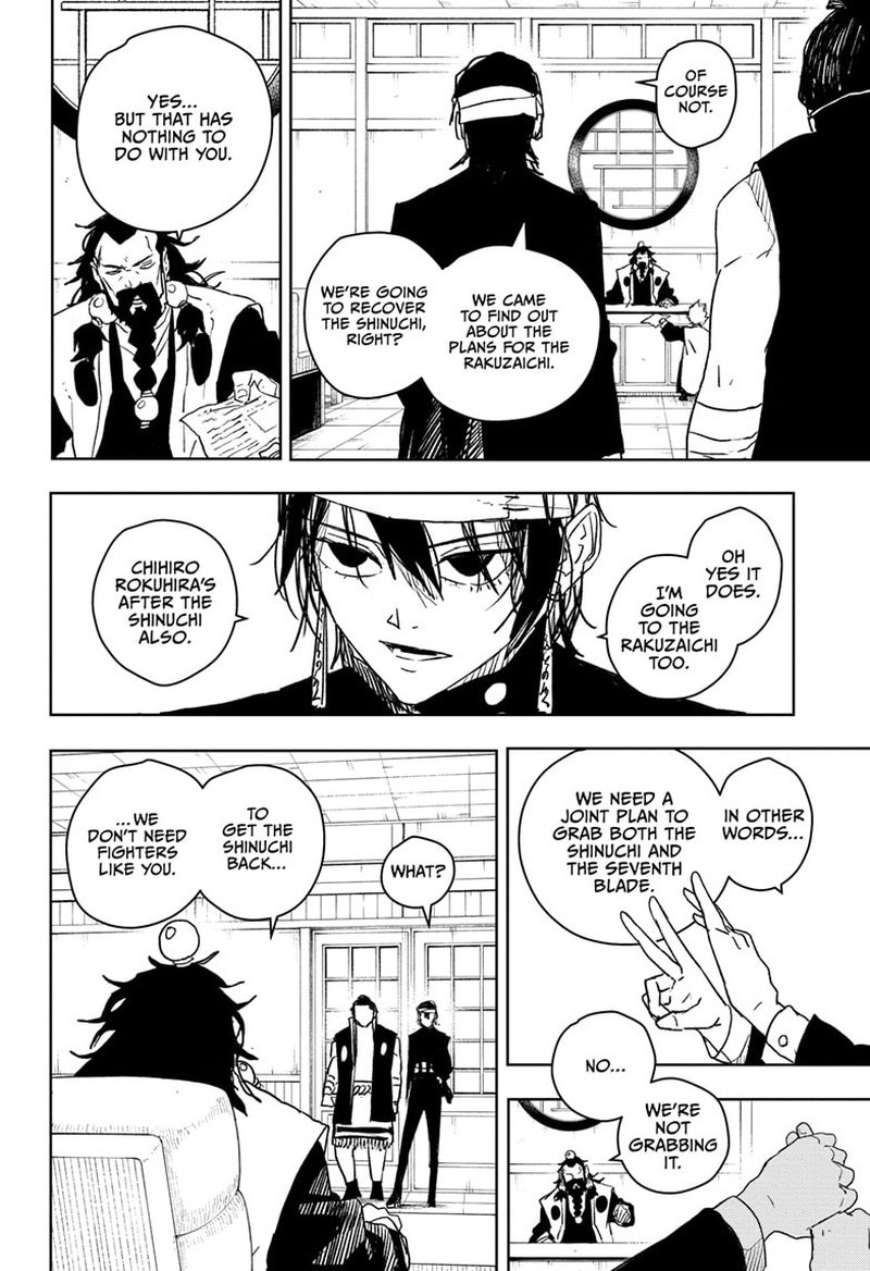 Kagurabachi, Chapter 22