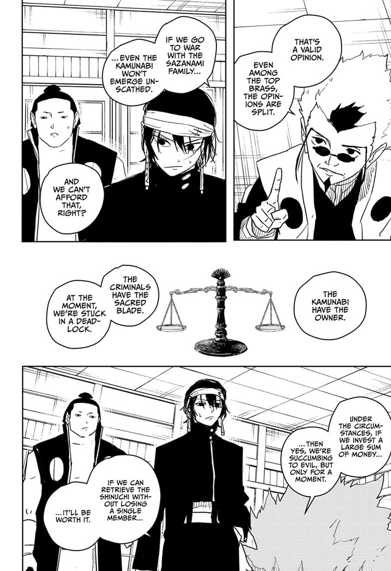 Kagurabachi, Chapter 22