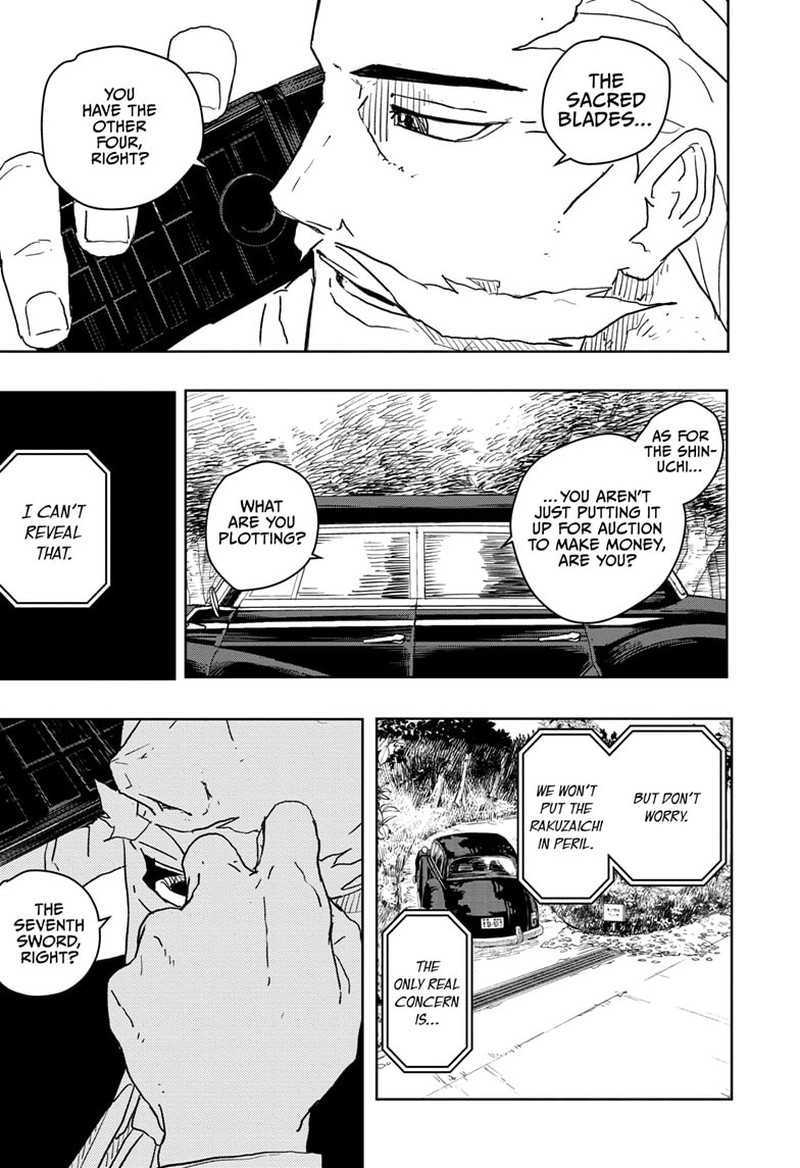 Kagurabachi, Chapter 22