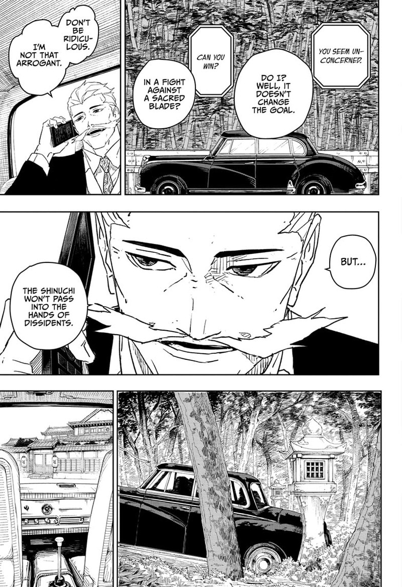 Kagurabachi, Chapter 22