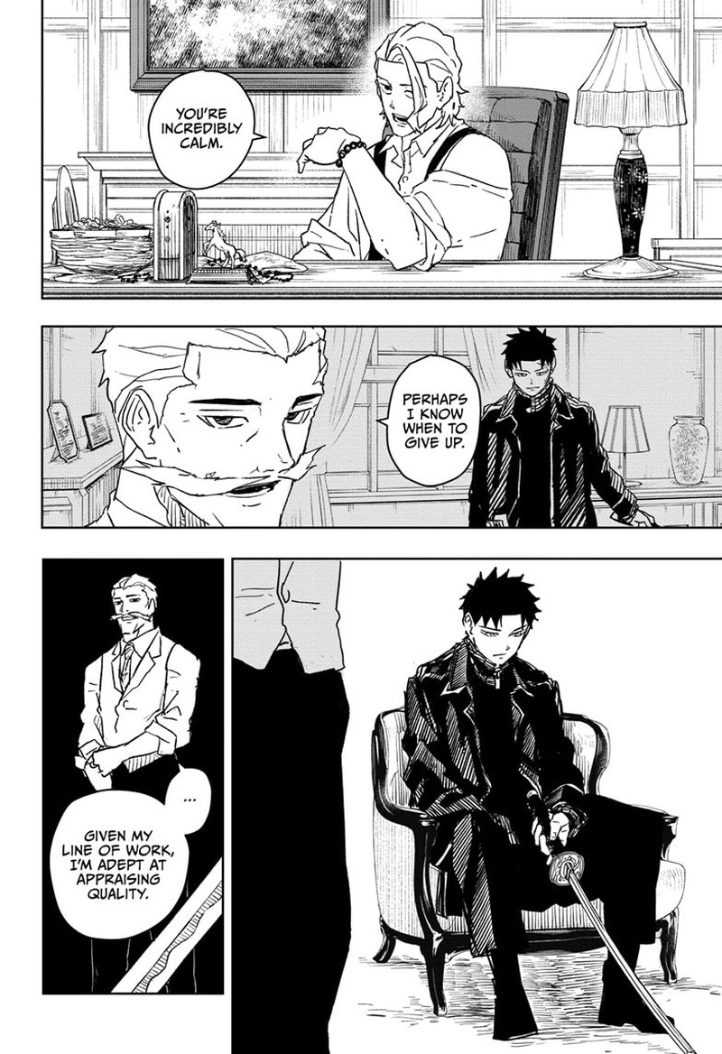 Kagurabachi, Chapter 22