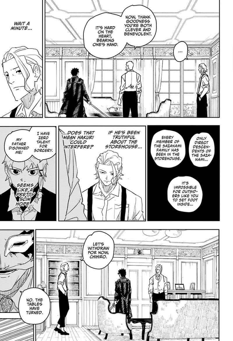 Kagurabachi, Chapter 23