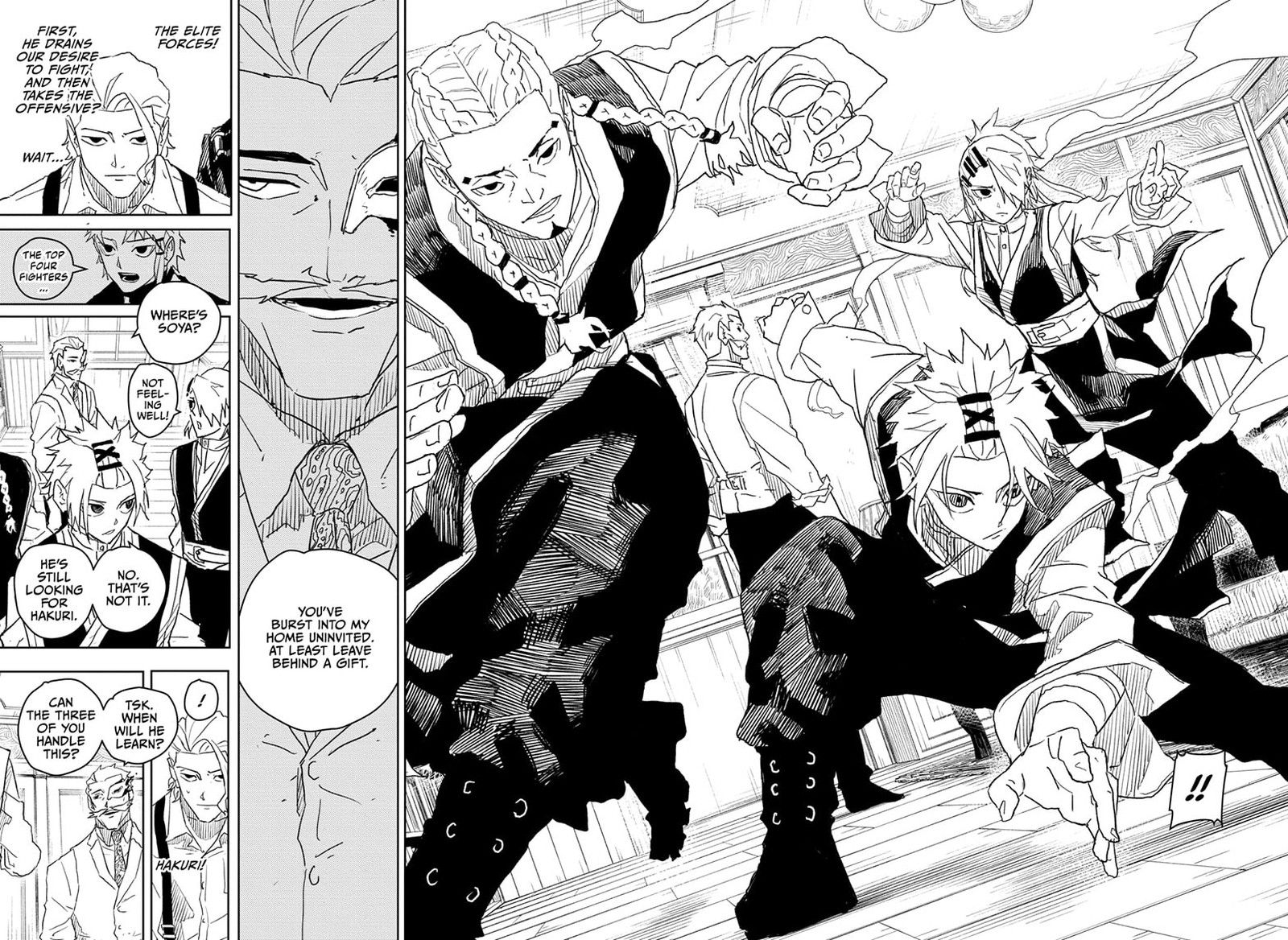 Kagurabachi, Chapter 23