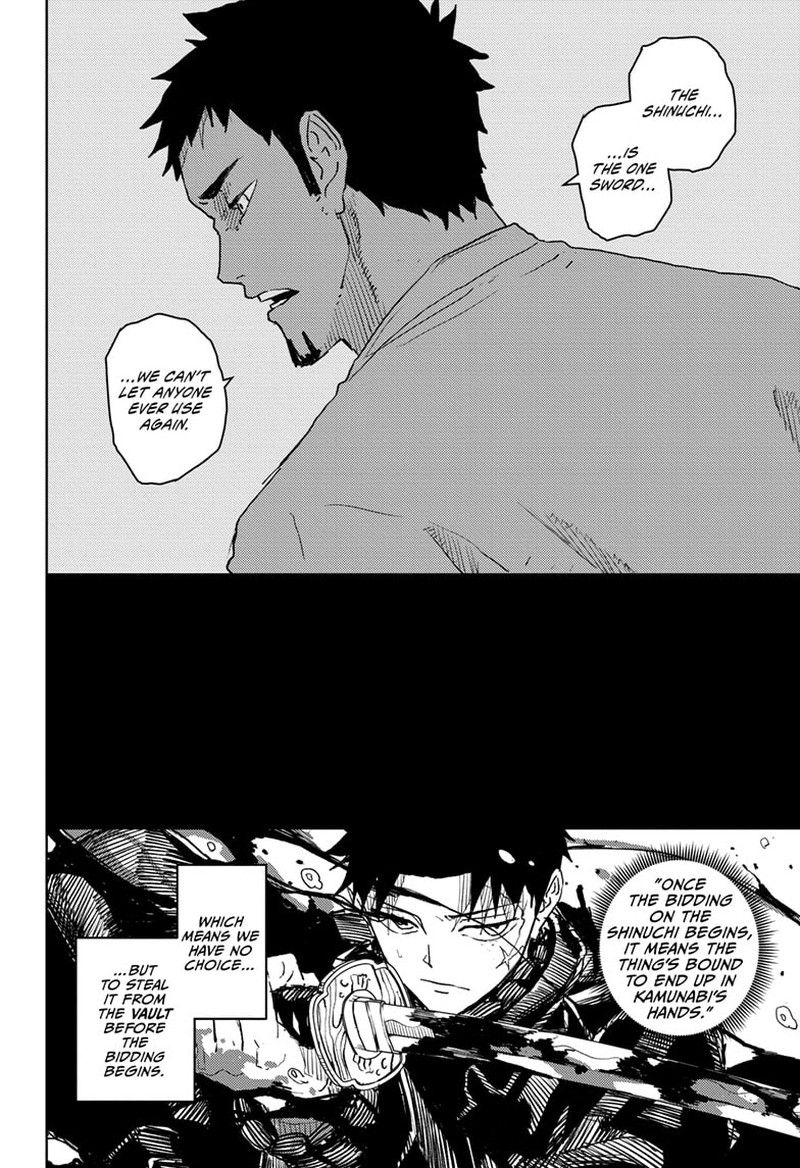 Kagurabachi, Chapter 24