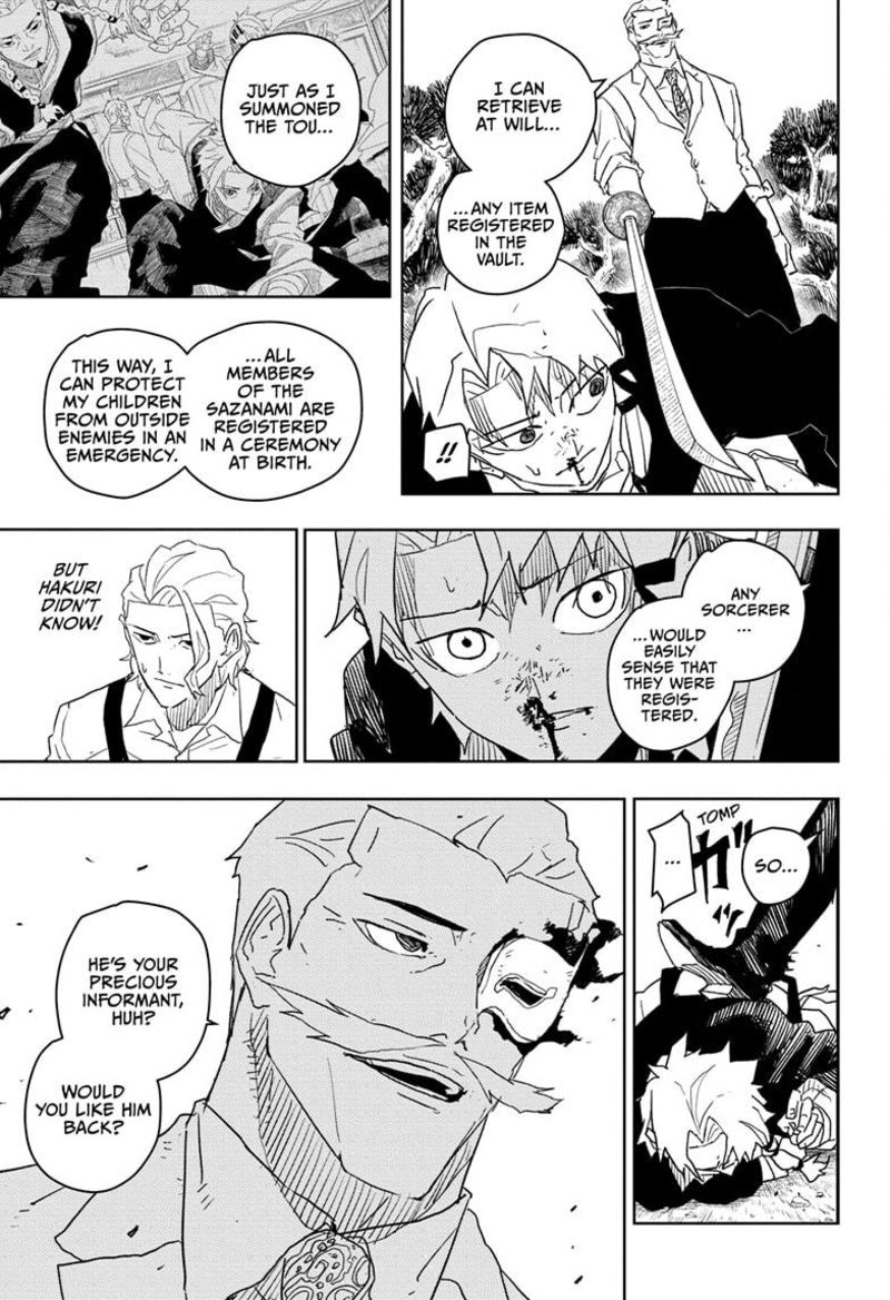 Kagurabachi, Chapter 25